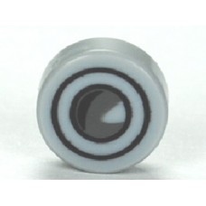 Part 98138pb006 Light Bluish Gray Tile, Round 1 x 1 with Headlight Pattern 